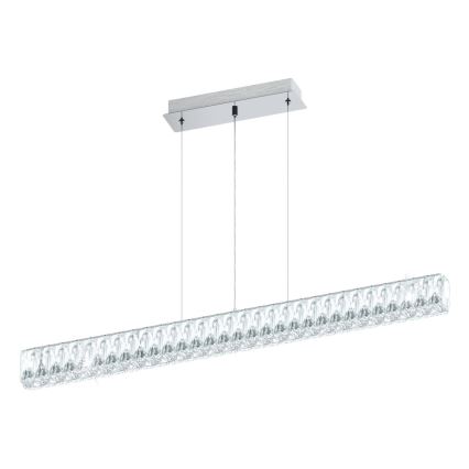 Eglo 95543 - Kristalni zatemnjiv lestenec TELLUGIO-S LED/36W/230V