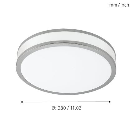 Eglo - LED stropna svetilka LED/18W/230V