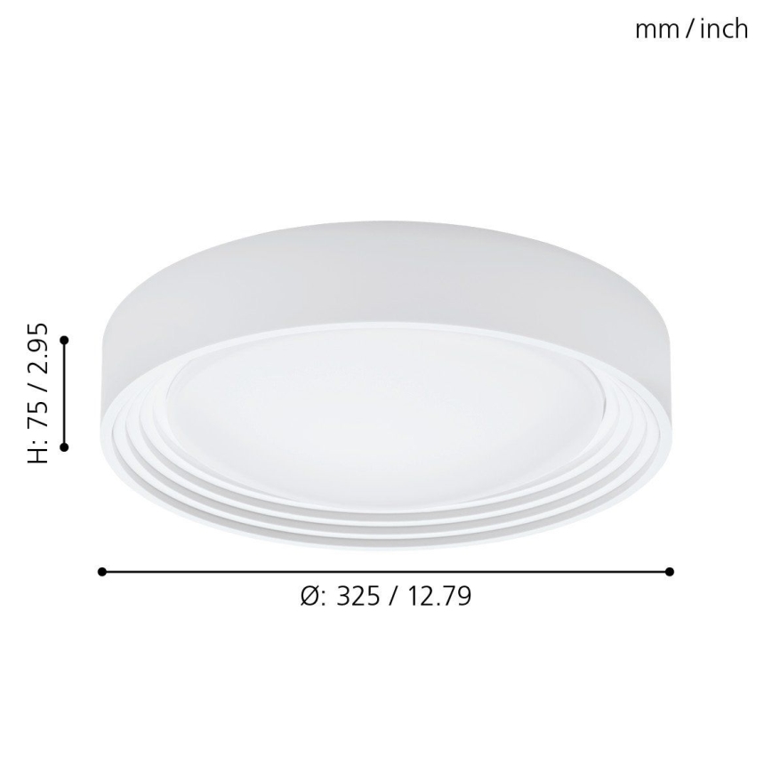 Eglo - LED Kopalniška stropna svetilka LED/11W/230V IP44