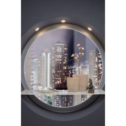 Eglo - Komplet 3x vgradnih LED stropnih svetilk PINEDA LED/6W/230V