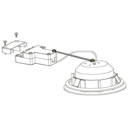 Eglo - LED Vgradna svetilka 1xLED/4,9W/230V