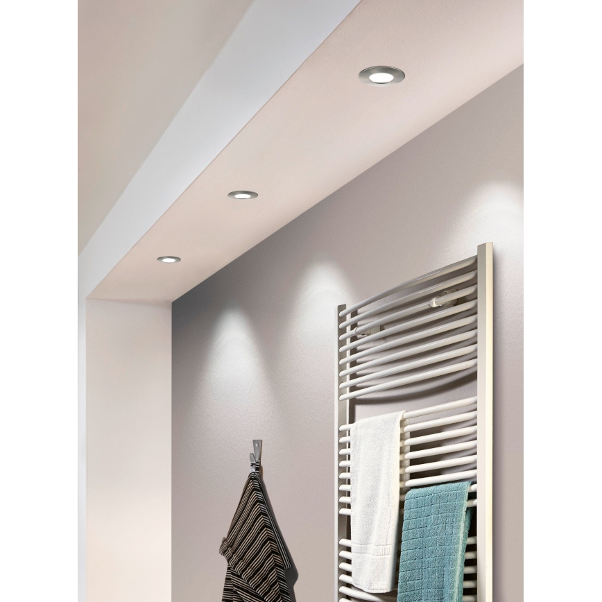 Eglo - KOMPLET 3x LED Vgradna svetilka PINEDA 1xLED/4,9W/230V