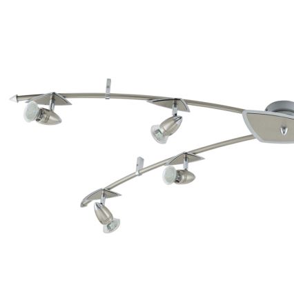 Eglo 95826 - LED Reflektor WAVE LED 6xGU10-LED/3W/230V