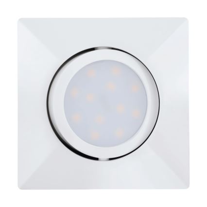Eglo - komplet 3x LED vgradnih stropnih svetilk PINEDA LED/4,9W/230V