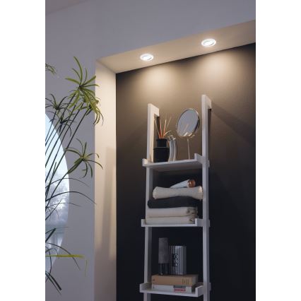 Eglo - Komplet 3x vgradna LED stropna svetilka PINEDA LED/4,9W/230V