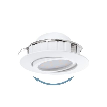 Eglo - SET 3x LED vgradna svetilka PINEDA 1xLED/4,9W/230V