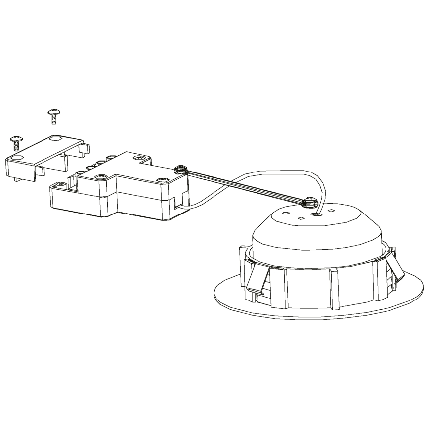 Eglo - SET 3x LED Zatemnitvena vgradna svetilka PINEDA 1xLED/5,5W/230V