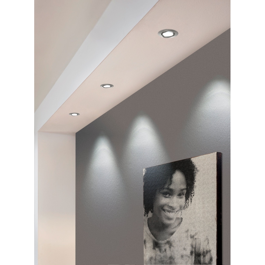 Eglo - SET 3x LED vgradna svetilka PINEDA 1xLED/5,5W/230V