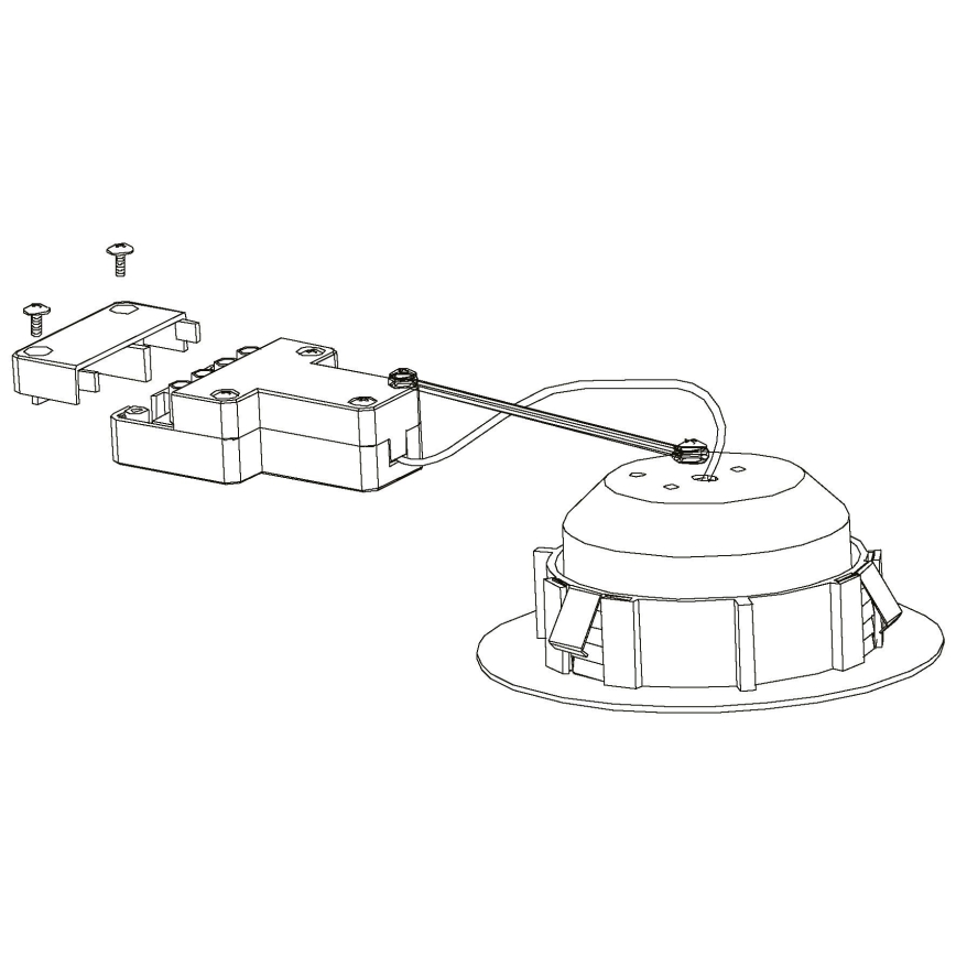 Eglo - SET 3x LED vgradna svetilka PINEDA 1xLED/5,5W/230V