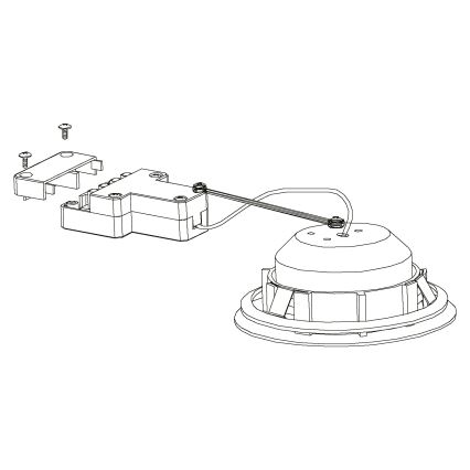 Eglo - LED Vgradna svetilka 1xLED/11W/230V