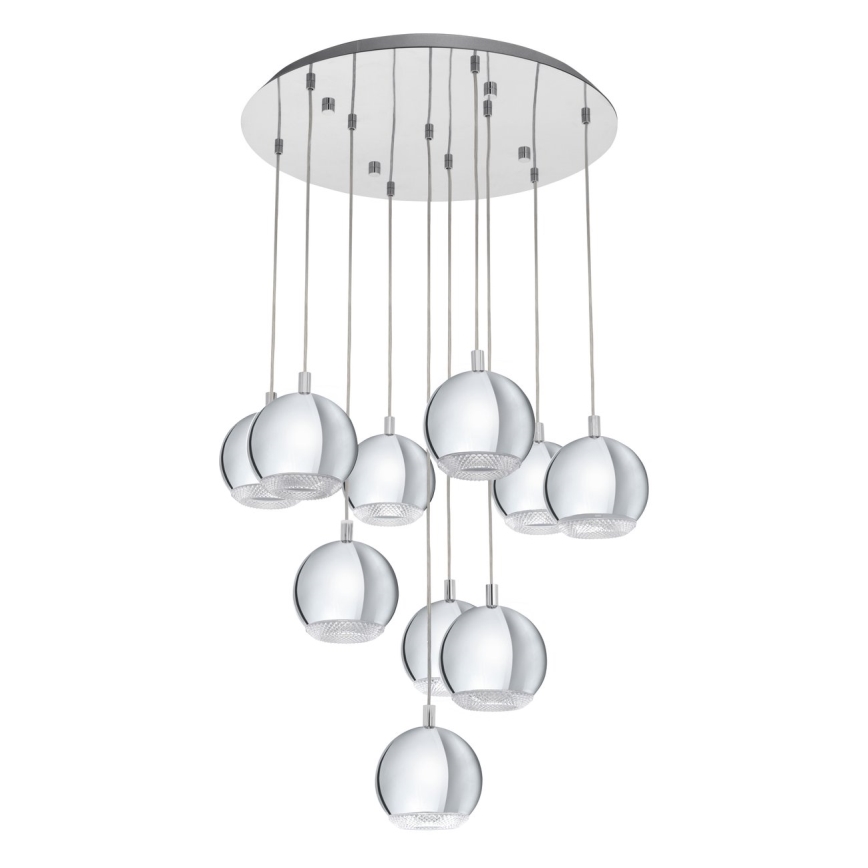 Eglo - LED Lestenec 10xGU10-LED/4W/230V