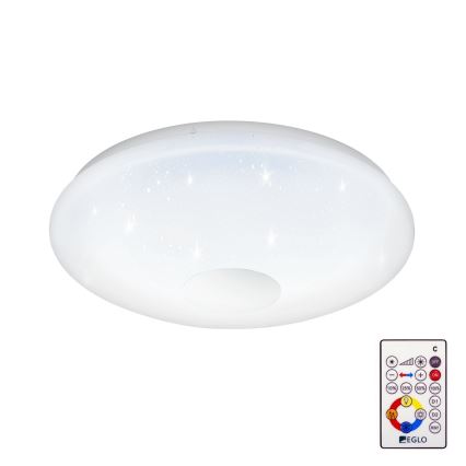 Eglo - LED Zatemnitvena stropna svetilka LED/20W/230V + Daljinski upravljalnik