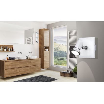 Eglo - LED Kopalniški reflektor 3xGU10-LED/3,3W/230V IP44