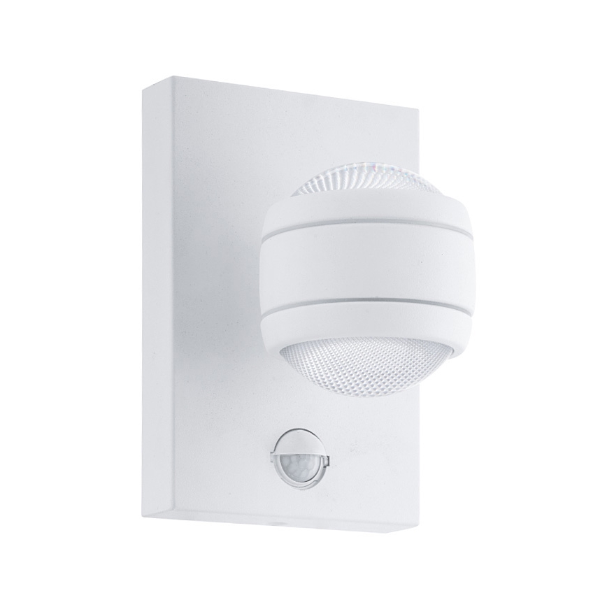 Eglo - LED Zunanja stenska svetilka s senzorjem 2xLED/3,7W IP44