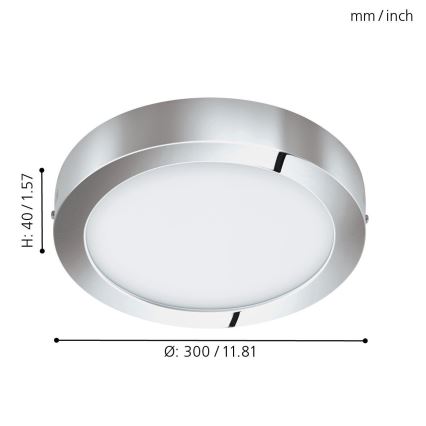 Eglo 96058 - LED Kopalniška svetilka FUEVA 1 LED/22W/230V IP44