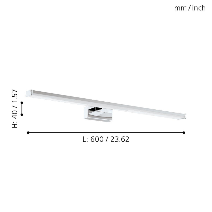 Eglo 96065 - LED Kopalniška svetilka PANDELLA 1 LED/11W/230V IP44