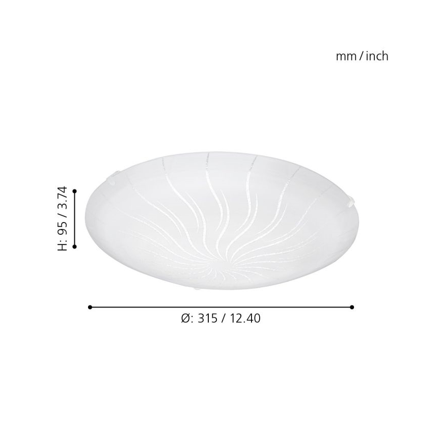 Eglo - LED stropna svetilka LED/11W/230V