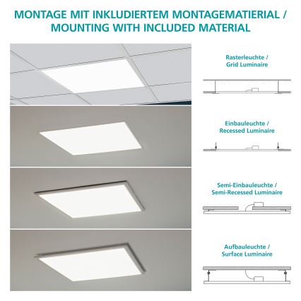 Eglo - LED stropni panel LED/16W/230V