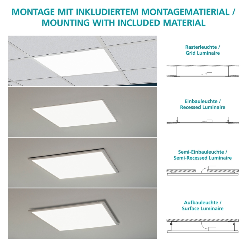 Eglo - LED stropni panel LED/16W/230V