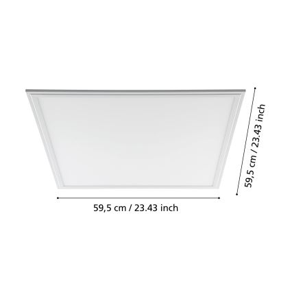 Eglo - LED stropni panel LED/40W/230V