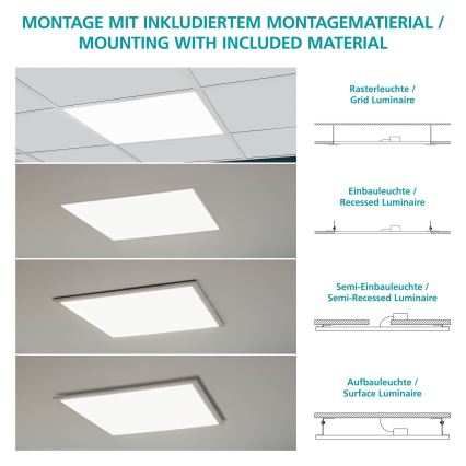 Eglo - LED stropni panel LED/40W/230V