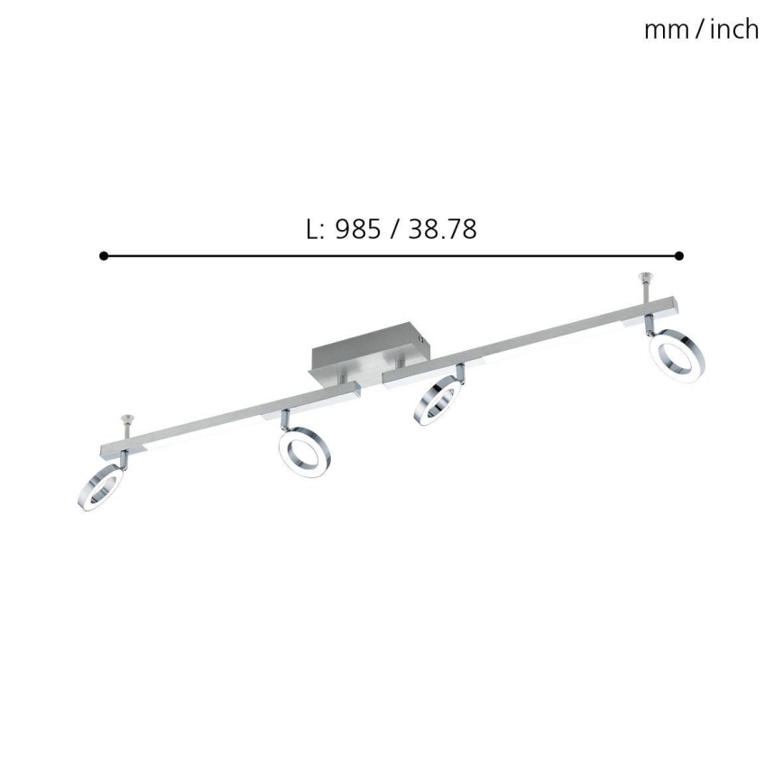 Eglo - Reflektor 4xLED/3,2W + 2xLED/3,3/230V