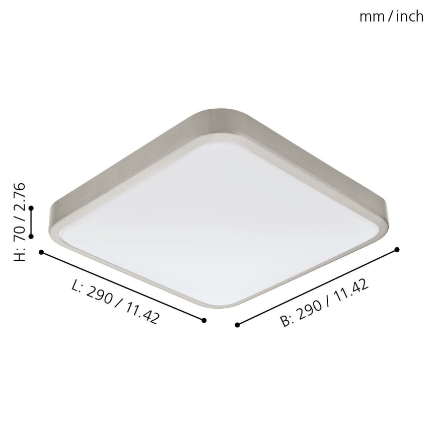 Eglo 96231 - LED stropna svetilka za kopalnico MANILVA LED/16W/230V IP44