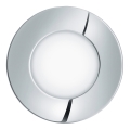 Eglo 96242 - LED vgradna stropna svetilka za kopalnico FUEVA 1 1xLED/2,7W/230V IP44, premer 8,5 cm