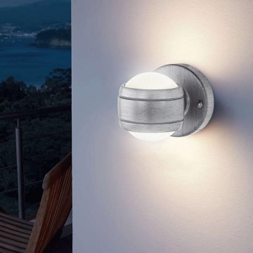 Eglo 96267 - LED Zunanja stenska svetilka SESIMBA 2xLED/3,7W IP44