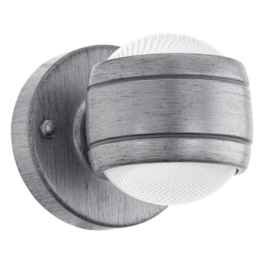 Eglo 96267 - LED Zunanja stenska svetilka SESIMBA 2xLED/3,7W IP44