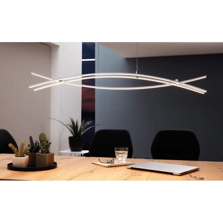Eglo - LED Lestenec na vrvici 3xLED/9W/230V