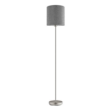 Eglo 96377 - Stoječa svetilka PASTERI 1xE27/60W/230V siva