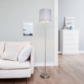 Eglo 96377 - Stoječa svetilka PASTERI 1xE27/60W/230V Ø 28 cm siva
