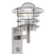 Eglo 96402 - Zunanja stenska svetilka s senzorjem MOUNA 1xE27/60W IP44
