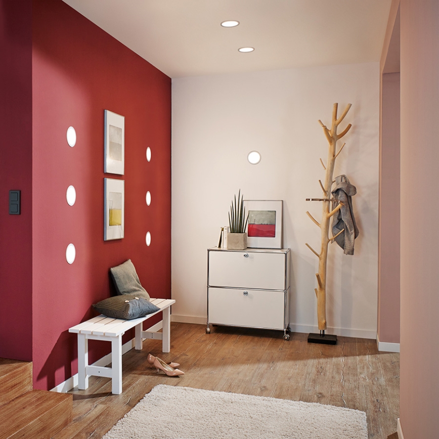 Eglo 96408 - LED zatemnljivo vgradno stropno svetilo FUEVA 1 LED/16,47W/230V premer 22,5 cm