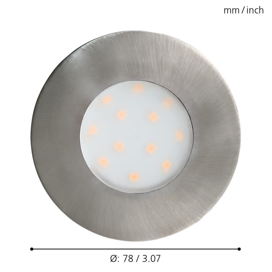 Eglo - LED Zunanja vgradna svetilka LED/4,9W IP44