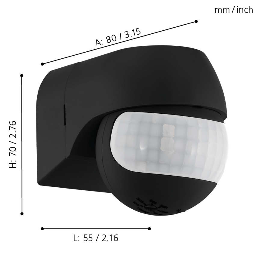 Eglo - Zunanji senzor IP44