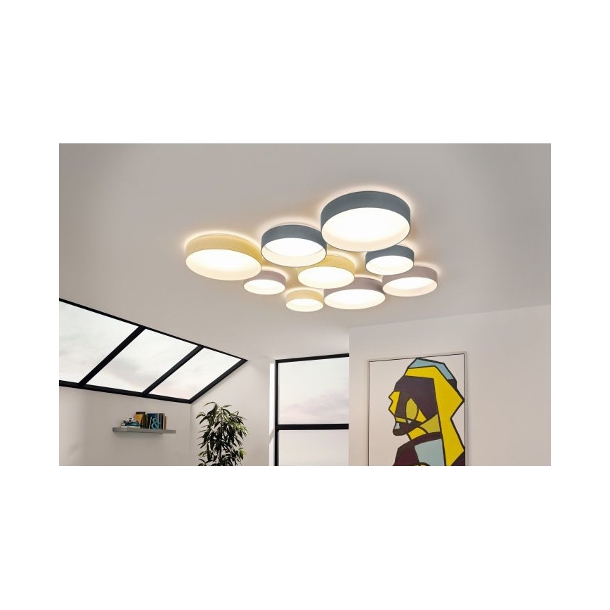 Eglo - LED Zatemnitvena stropna svetilka 1xLED/18W/230V