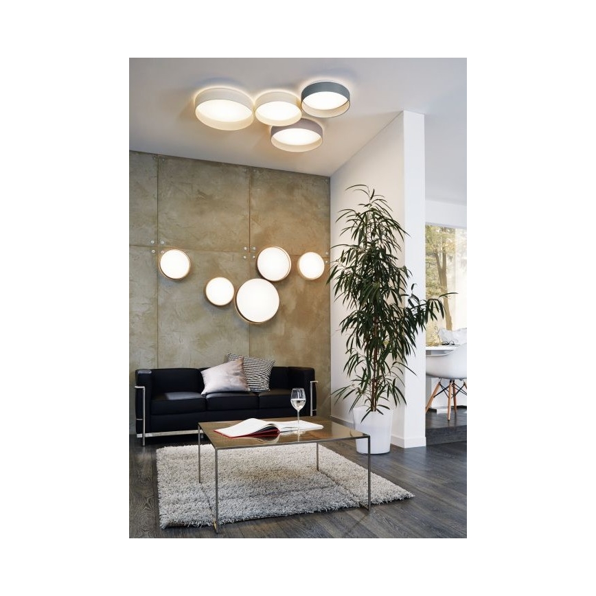 Eglo - LED Zatemnitvena stropna svetilka 1xLED/18W/230V