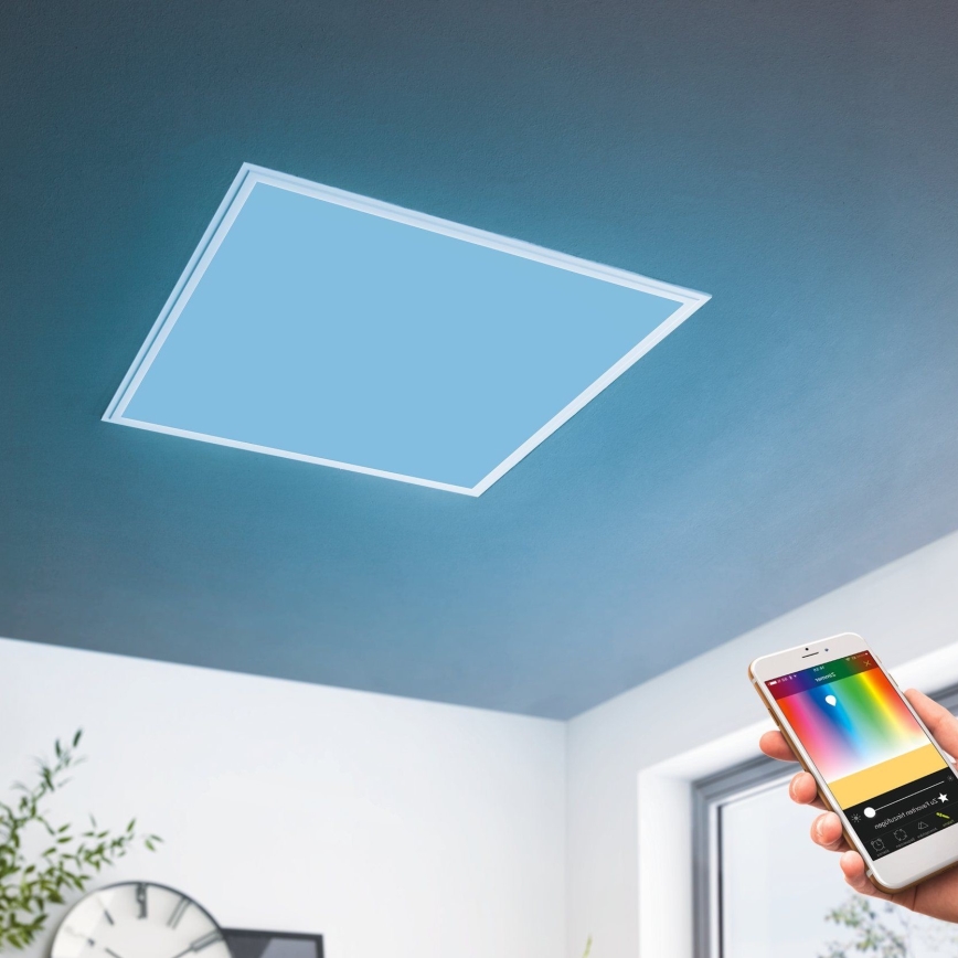Eglo - LED RGBW Zatemnitvena svetilka SALOBRENA-C LED/16W + Daljinski upravljalnik