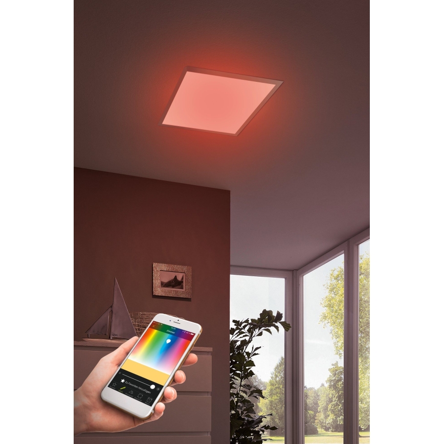 Eglo - LED RGBW Zatemnitvena svetilka SALOBRENA-C LED/16W + Daljinski upravljalnik