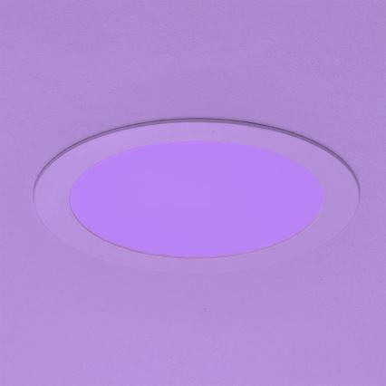 Eglo - LED RGBW zatemnljiva vgradna stropna svetilka FUEVA-C LED/15,6W/230V Ø 22,5 cm