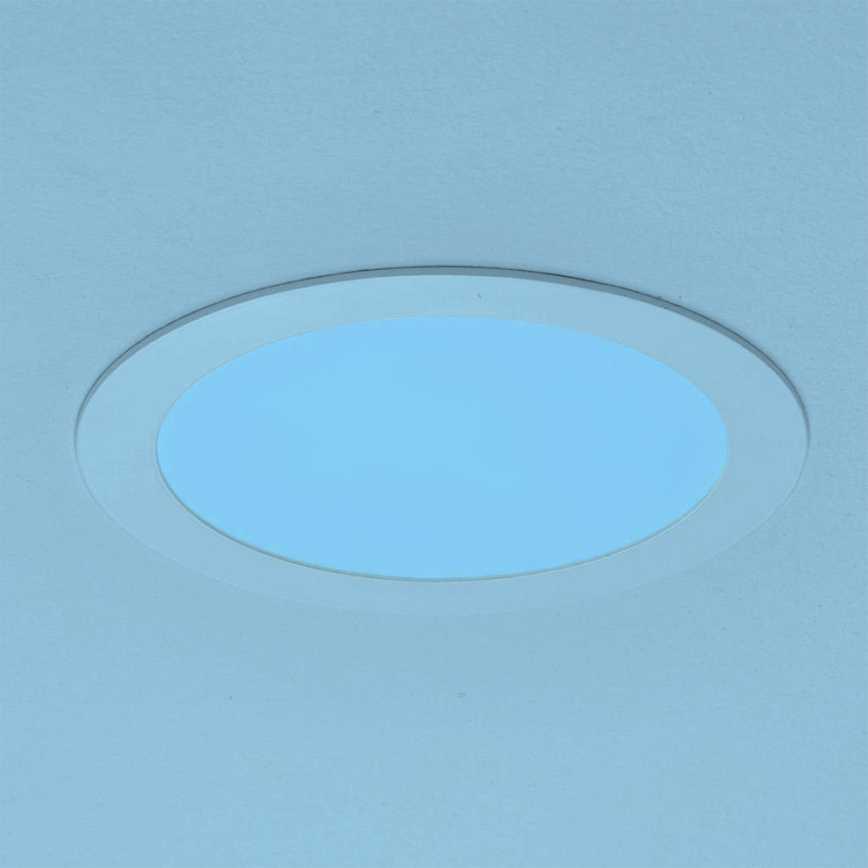 Eglo - LED RGBW zatemnljiva vgradna stropna svetilka FUEVA-C LED/15,6W/230V Ø 22,5 cm