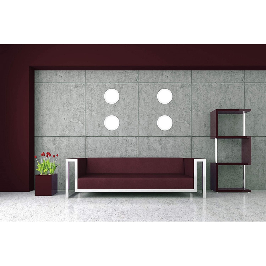 Eglo - LED RGBW zatemnljiva vgradna stropna svetilka FUEVA-C LED/15,6W/230V Ø 22,5 cm