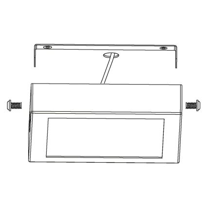 Eglo - LED RGBW Zatemnitvena stropna svetilka FUEVA-C LED/15,6W/230V Bluetooth