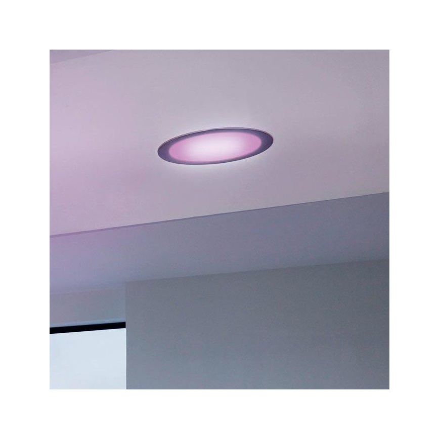 Eglo - LED RGB Zatemnitvena vgradna svetilka FUEVA-C LED/15,6W/230V