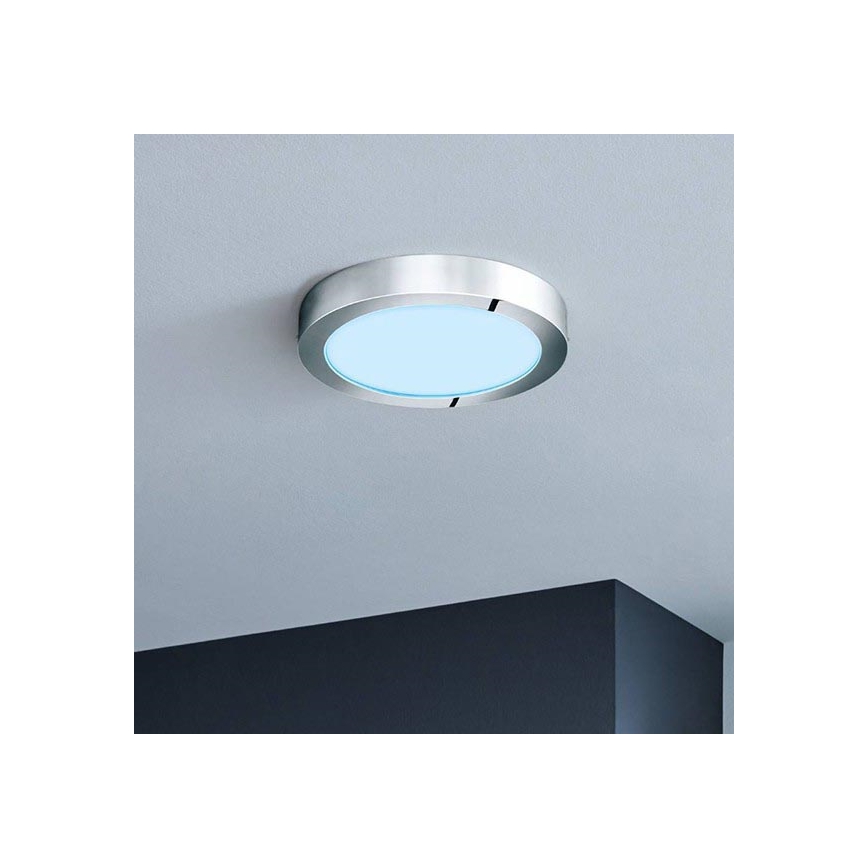 Eglo - LED RGBW Zatemnitvena stropna svetilka FUEVA-C LED/15,6W/230V Bluetooth