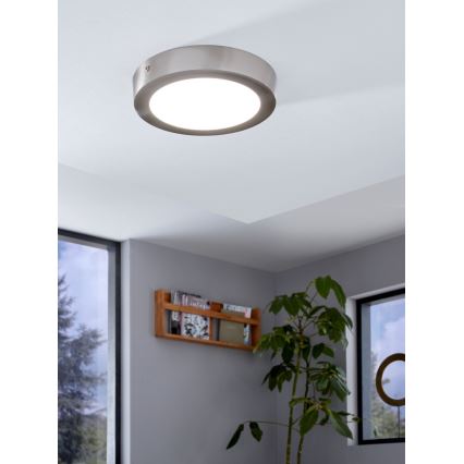 Eglo - LED RGBW Zatemnitvena stropna svetilka FUEVA-C LED/15,6W/230V Bluetooth