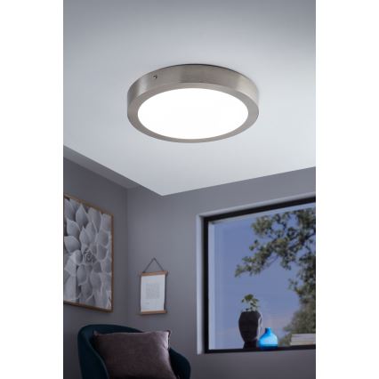 Eglo - LED RGBW Zatemnitvena stropna svetilka FUEVA-C LED/21W/230V Bluetooth