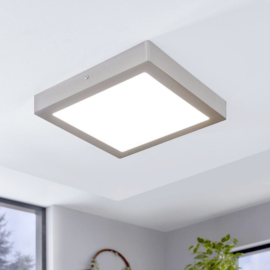 Eglo - LED RGBW zatemnljivo stropno svetilo FUEVA-C LED/21W/230V 30x30 cm